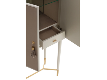 GUGA - Wooden bar cabinet with fabric doors by Casa Magna - view 3